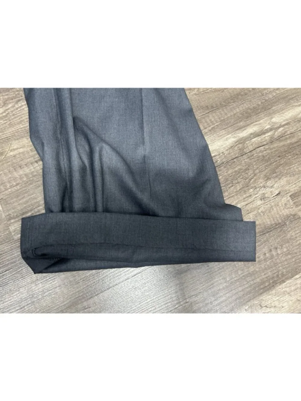 Scotch & Soda Women's Rose Trouser Pants High Rise Wide Leg Grey W29 L28 READ